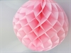 Honeycomb. Ball paber 40 cm. Lys rød.